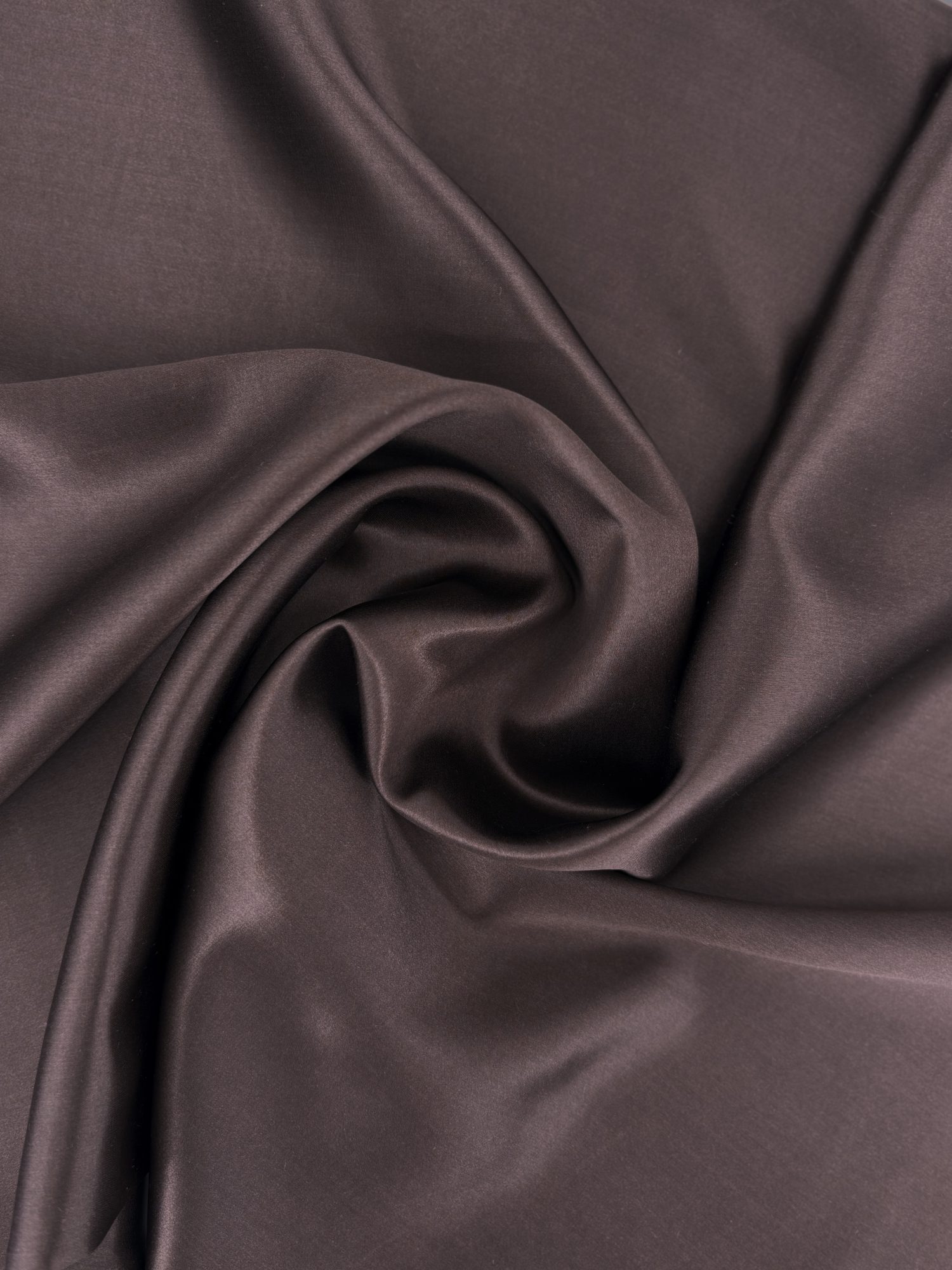 Svilena prevleka za vzglavnik – ESPRESSO RJAVA